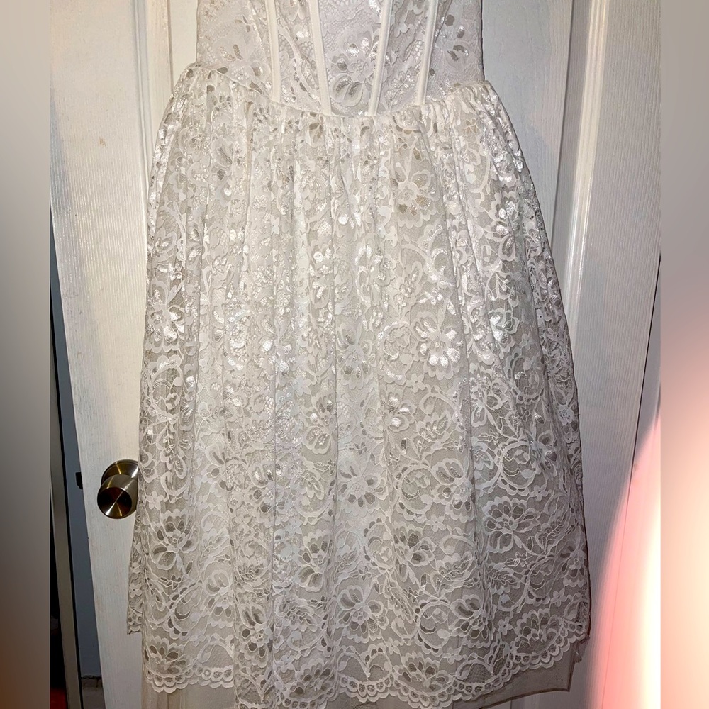 Katie Kane Wedding dress Size Small - Picture 6 of 11